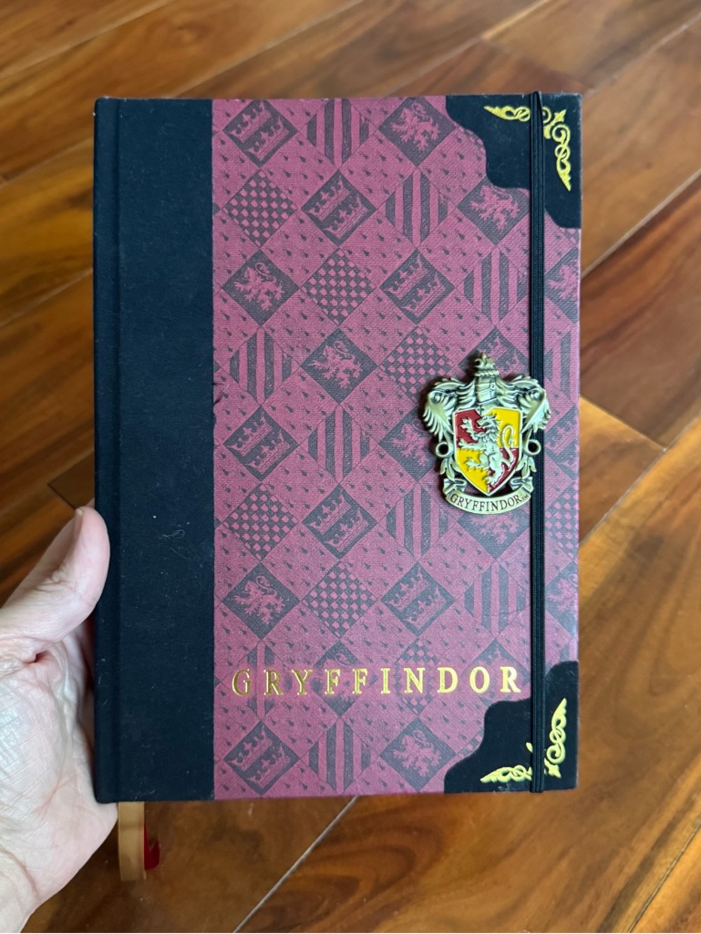 Gryffindor Hardcover Journal - Maroon & Black